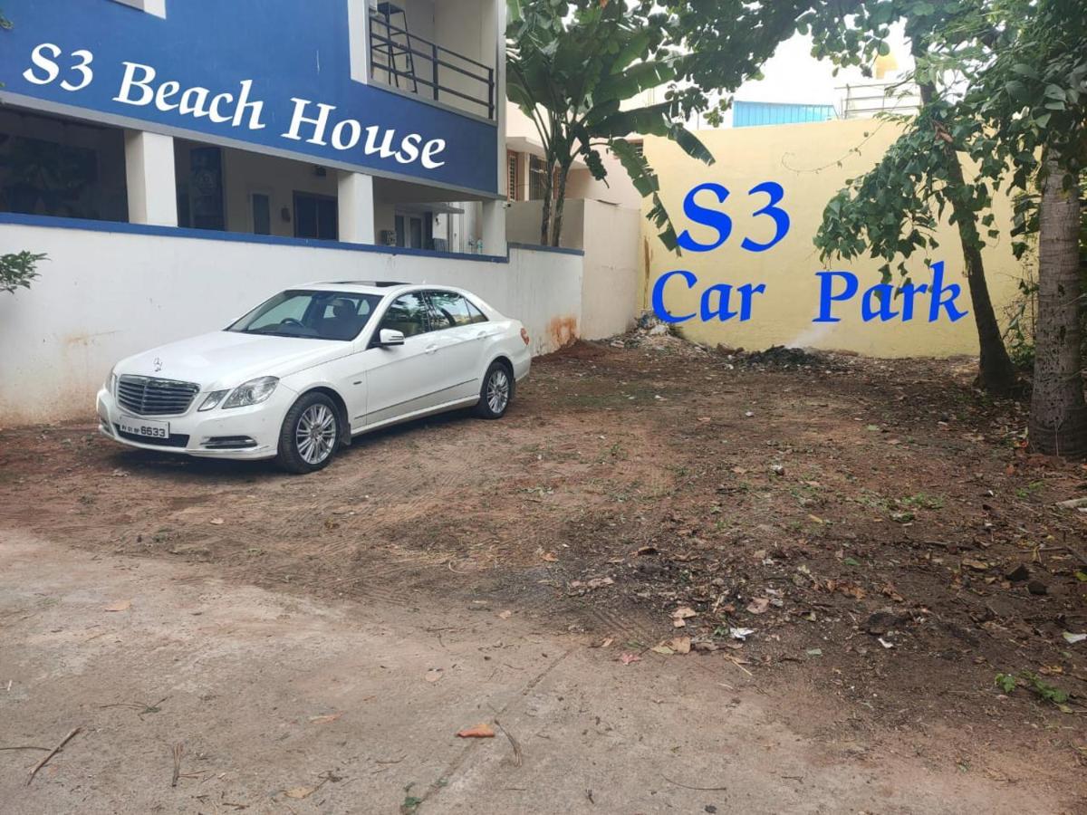 S3 Beach House Pondicherry Eksteriør bilde